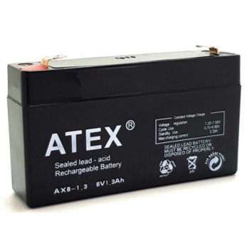 Atex AX- 6V 7 Ah 151x34x95 Kuru Akü k:10
